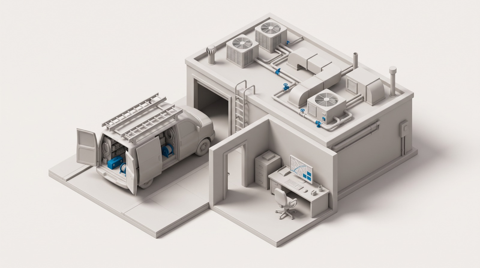 Para empresas de aire acondicionado, clima y refrigeración